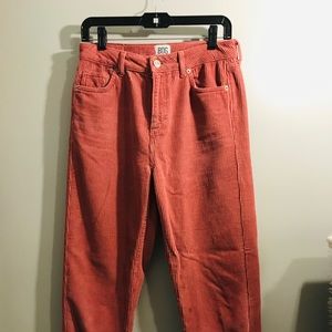 Straight Leg Corduroy Mom Pant